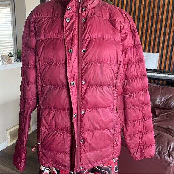 32 Degrees Heat Down/ Puffer Jacket Maroon Size Large - Picture 14 of 16
